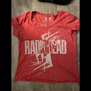 RARE Radiohead King of Limbs Women's Tshirt  Size Large